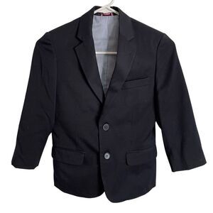 Tommy Hilfiger Boys Sportcoat 8 Navy Two Button Church Holiday Uniform Preppy
